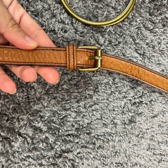 Ana brown ring boho faux leather adjustable strap should bag purse handbag - Picture 11 of 14